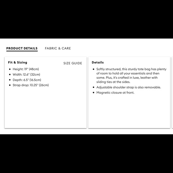 Banana Republic Leather Unstructured Tote Red - Picture 10 of 10